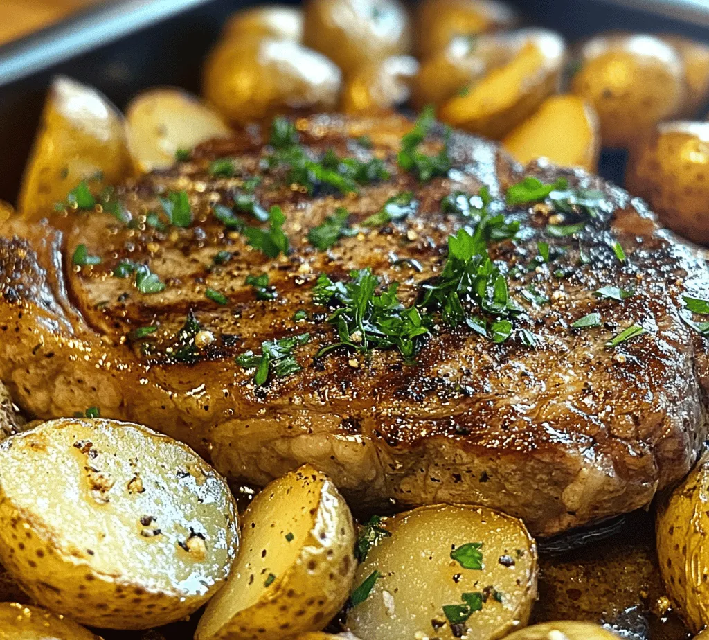 Garlic Butter Steak and Potatoes is a dish that epitomizes comfort food, merging succulent beef with creamy potatoes and aromatic herbs. This recipe stands out not just for its rich flavors but also for its versatility—it can easily transition from an elegant dinner party centerpiece to a quick and satisfying weeknight meal. The allure of this dish lies in its simplicity; even novice cooks can achieve restaurant-quality results with just a few key techniques. Meanwhile, seasoned chefs will appreciate the opportunity to showcase their skills with a classic dish that never fails to impress.