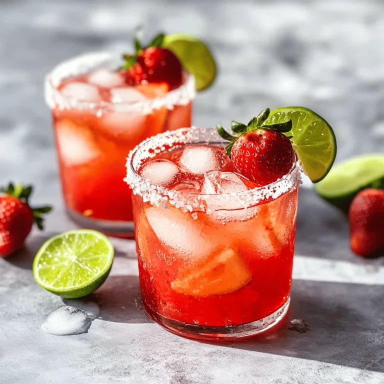 In the world of beverages, mocktails have been making waves as a delightful and refreshing alternative to traditional cocktails. With their ability to deliver complex flavors and vibrant presentations without the inclusion of alcohol, mocktails have rapidly gained popularity among those looking for a satisfying and indulgent drinking experience that caters to all ages. The Strawberry Lime Mocktail Margarita is a perfect embodiment of this trend, combining the tartness of fresh limes with the natural sweetness of strawberries, resulting in a drink that is not only visually stunning but also bursting with flavor.