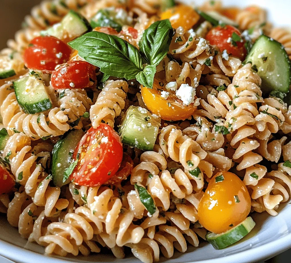 To create a delicious Lemon Basil Pasta Salad, it's important to use high-quality, fresh ingredients. Each component not only contributes to the salad's flavor but also offers unique nutritional benefits. Let's dive into the key ingredients and understand their roles in this refreshing dish.