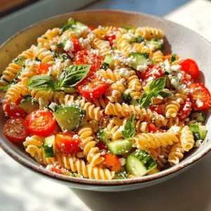 To create a delicious Lemon Basil Pasta Salad, it's important to use high-quality, fresh ingredients. Each component not only contributes to the salad's flavor but also offers unique nutritional benefits. Let's dive into the key ingredients and understand their roles in this refreshing dish.