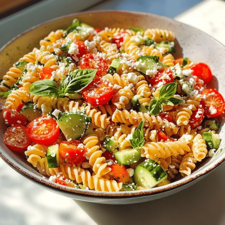 To create a delicious Lemon Basil Pasta Salad, it's important to use high-quality, fresh ingredients. Each component not only contributes to the salad's flavor but also offers unique nutritional benefits. Let's dive into the key ingredients and understand their roles in this refreshing dish.