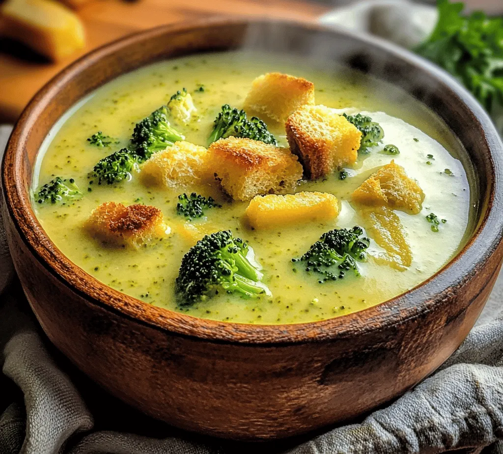 Before we embark on the cooking journey, it’s crucial to understand the key components that make this soup not just flavorful, but also nutritious. Each ingredient plays a vital role in developing the overall taste and texture of the Creamy Broccoli Cheese Delight.