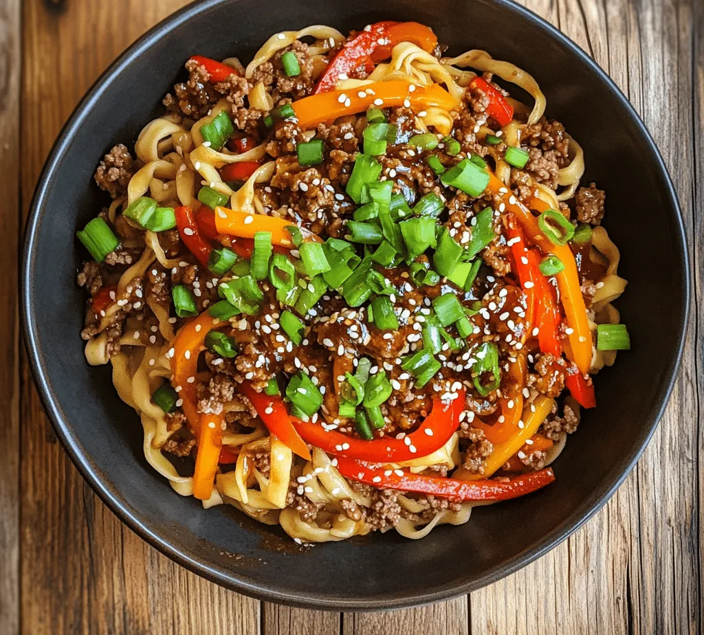 In this article, we invite you on a culinary journey to the heart of Mongolian cuisine with a delightful recipe for Mongolian Ground Beef Noodles. This dish, featuring tender ground beef and flavorful vegetables tossed with egg noodles, is not only quick to prepare but also rich in taste and texture. Perfect for a weeknight dinner or a weekend gathering, this recipe balances savory and sweet elements, making it a crowd-pleaser for all ages.