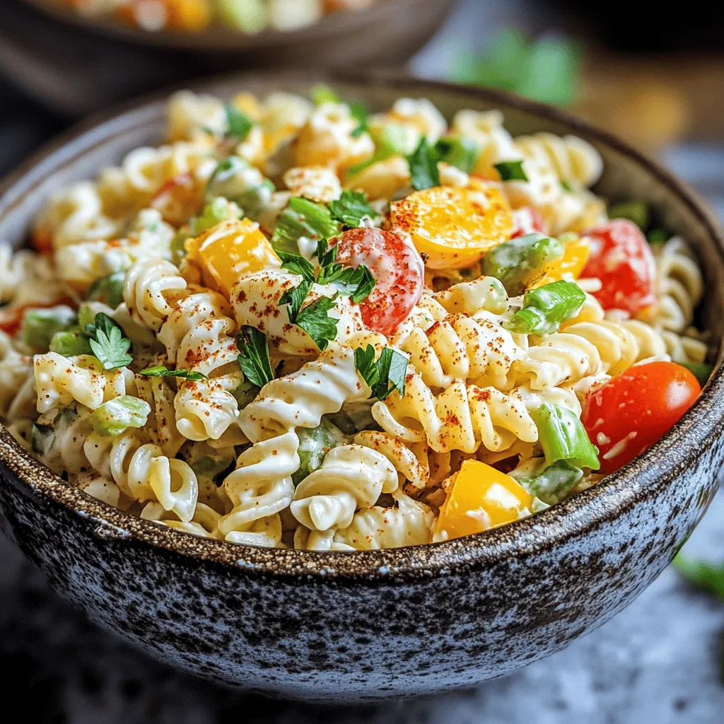 Deviled egg pasta salad is not just a side dish; it’s a delightful blend of flavors that brings comfort and nostalgia to any gathering. This unique recipe transforms the classic deviled eggs into a creamy, pasta-based salad that is perfect for picnics, potlucks, and family gatherings. The combination of tender pasta, boiled eggs, and a tangy dressing creates a dish that is both satisfying and memorable.