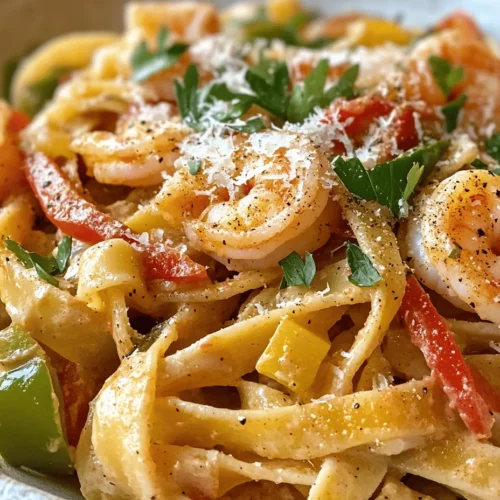 Jamaican cuisine is celebrated for its vibrant flavors and unique ingredients, making it a culinary treasure that captivates food lovers around the world. Among the myriad of dishes that reflect this rich culture, Jamaican Shrimp Pasta stands out as a delightful fusion of traditional Jamaican flavors and classic Italian pasta. This creamy delight marries the richness of coconut milk with bold spices typical of Jamaican cooking, creating a dish that is at once comforting and exciting.