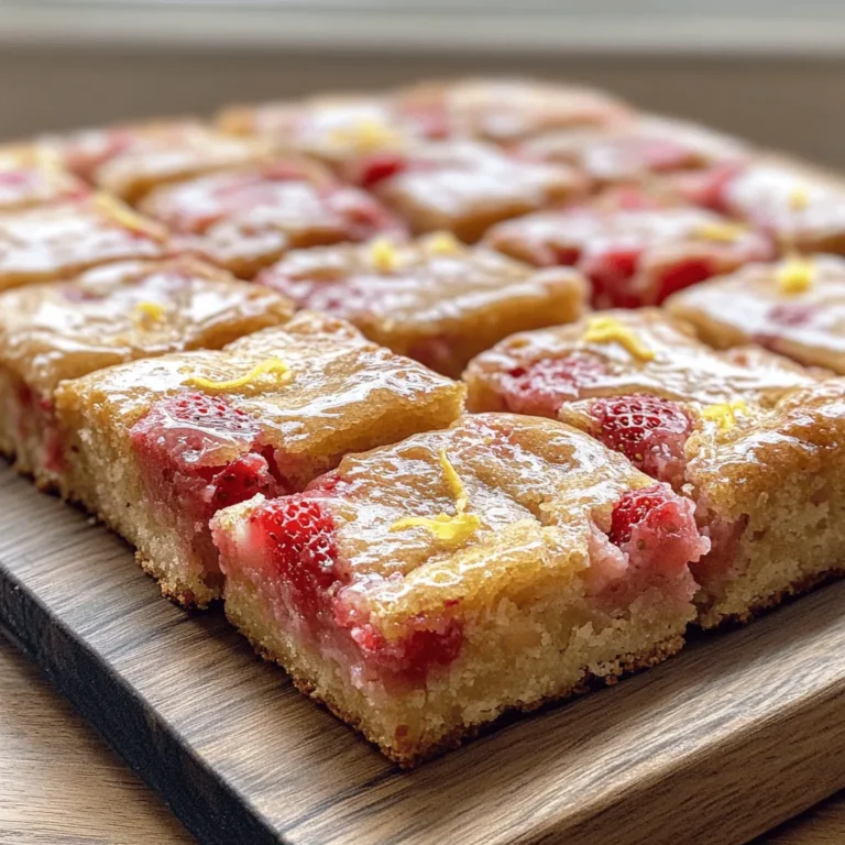 Before diving into the specifics of the Strawberry Lemon Blondie recipe, it's essential to understand what blondies are and why they hold a special place in the dessert world. Blondies, often referred to as the lighter counterpart to brownies, are rich, sweet bars that are made without cocoa or chocolate. Instead, they are characterized by their buttery, vanilla-forward flavor, with a chewy texture that is both satisfying and indulgent.